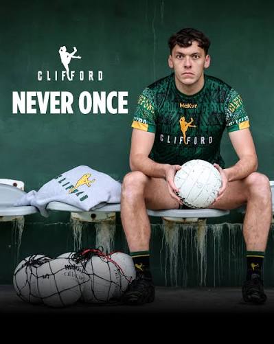 Never Once campaign poster — David Clifford for McKVR
